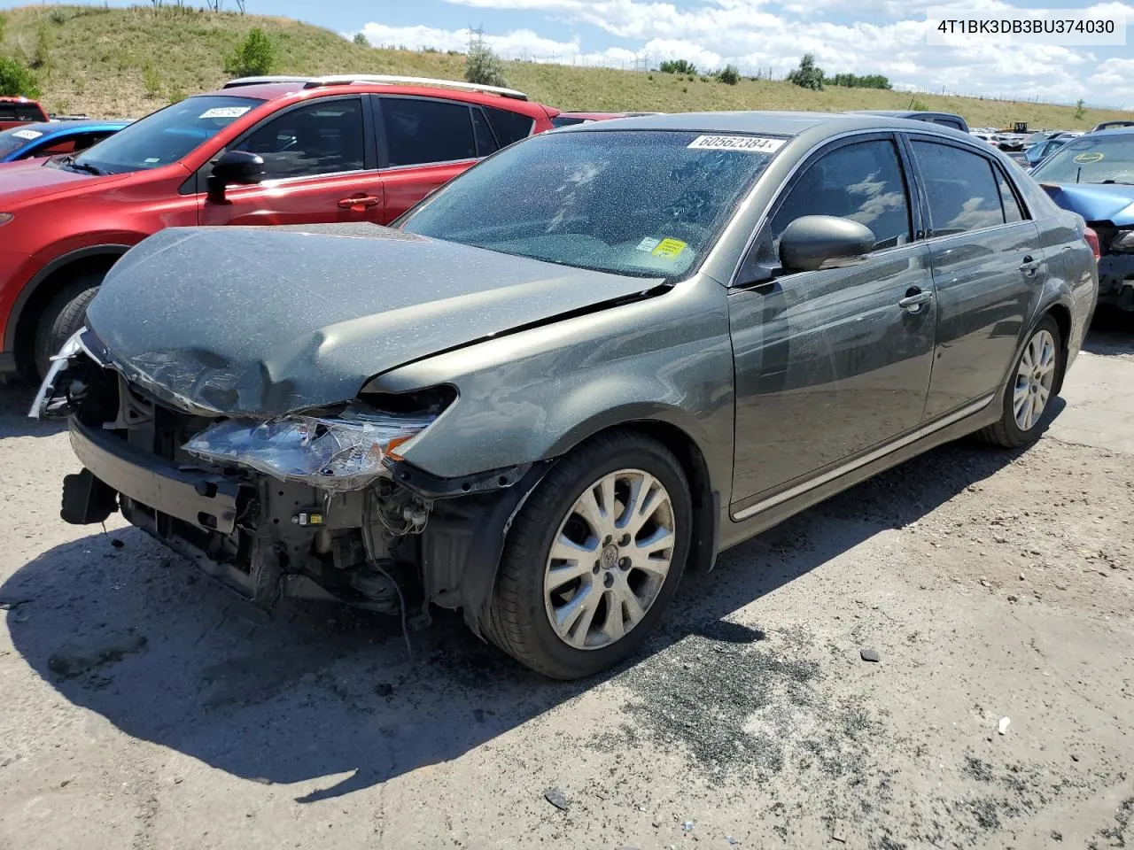 4T1BK3DB3BU374030 2011 Toyota Avalon Base