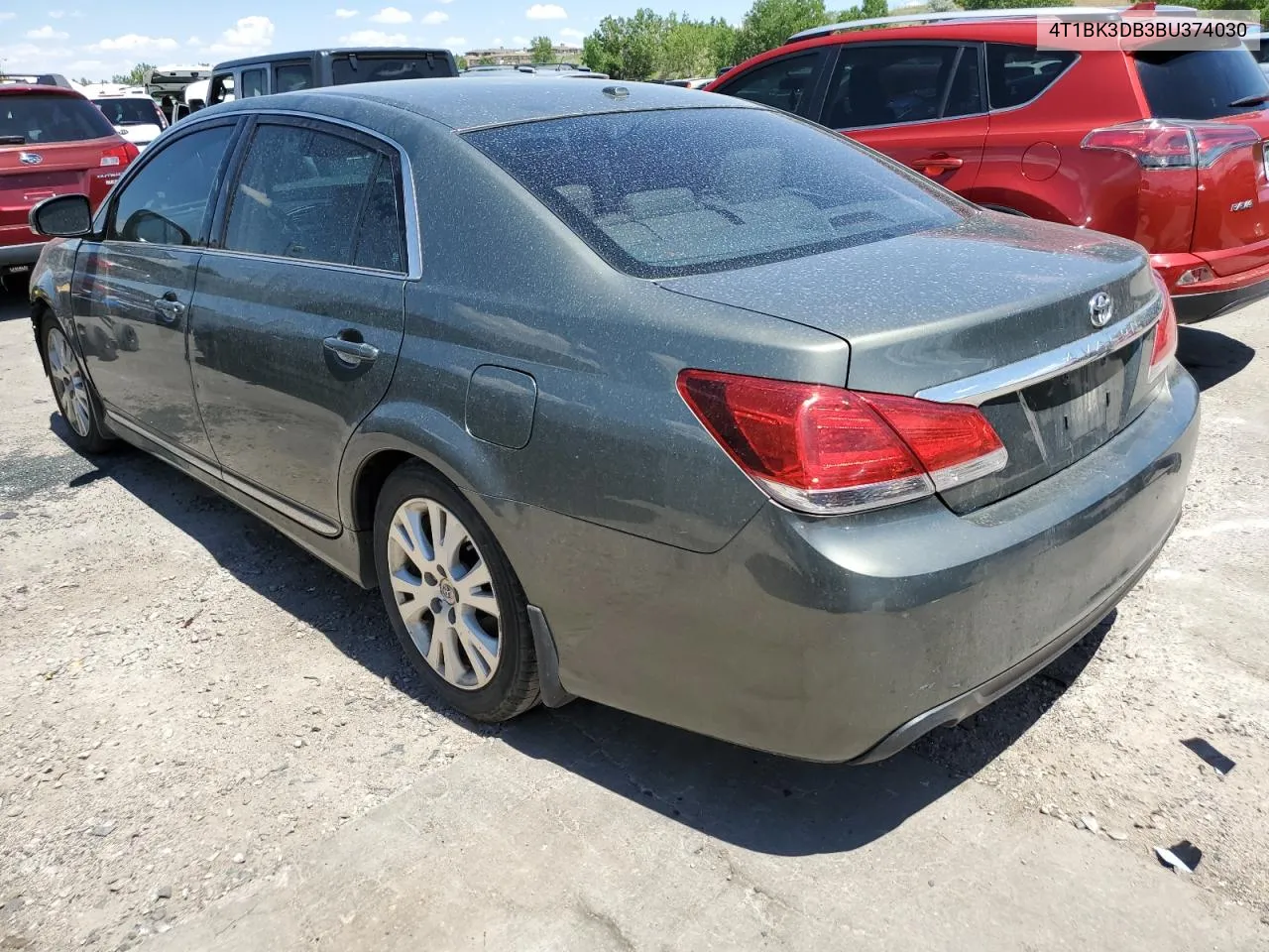 2011 Toyota Avalon Base VIN: 4T1BK3DB3BU374030 Lot: 60562384