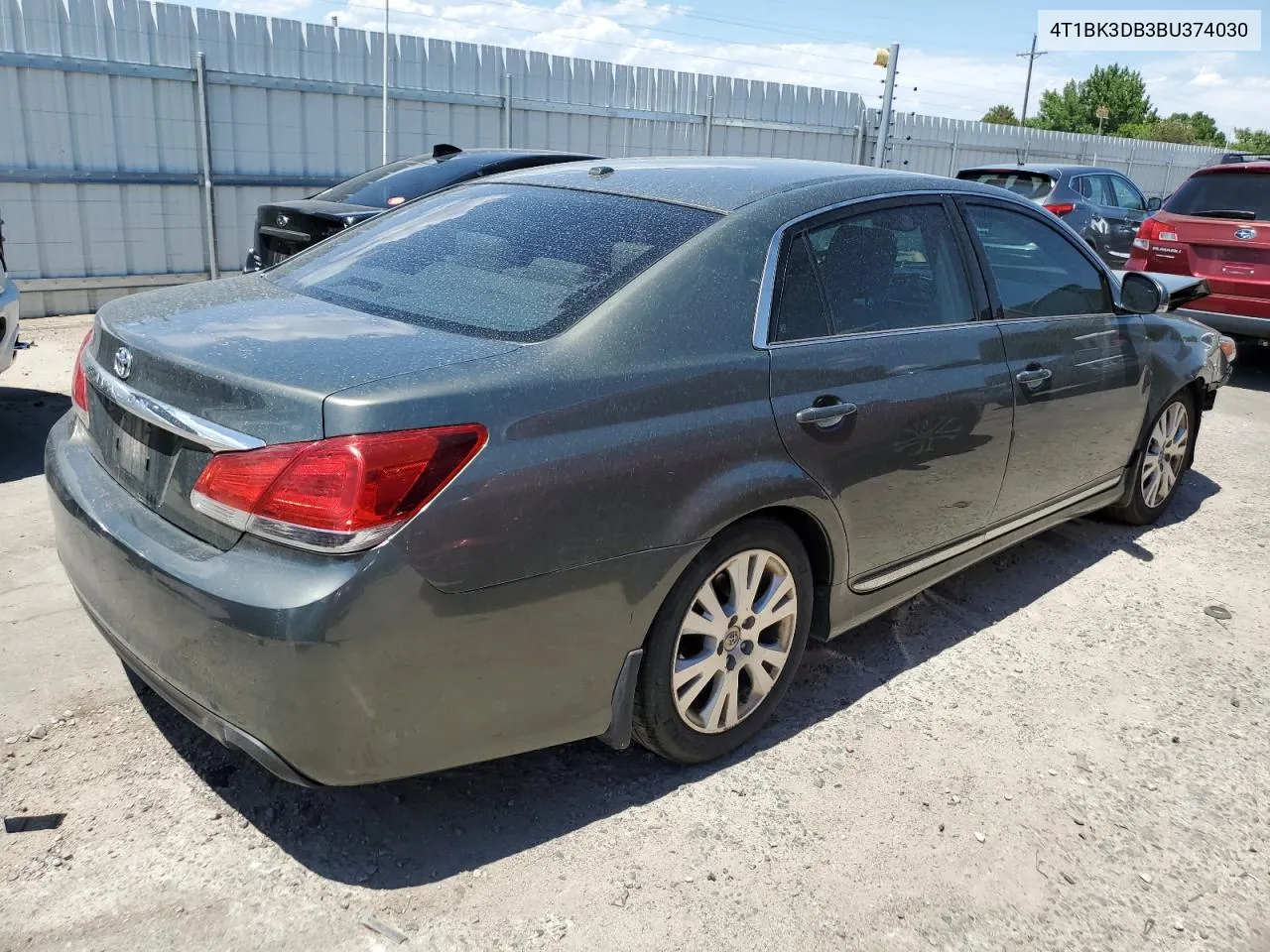 4T1BK3DB3BU374030 2011 Toyota Avalon Base