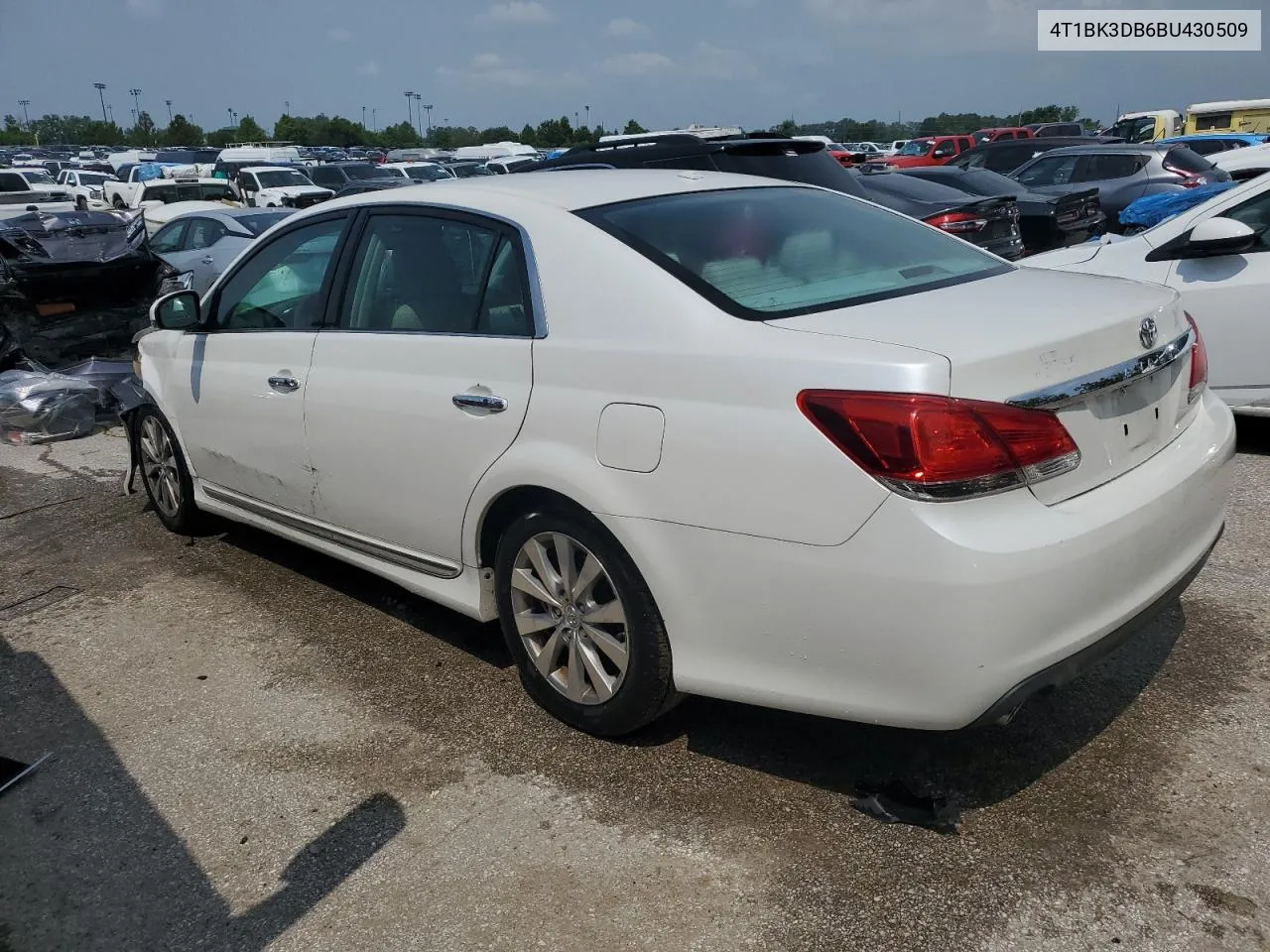 2011 Toyota Avalon Base VIN: 4T1BK3DB6BU430509 Lot: 62437434