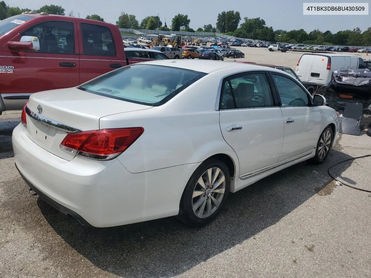 2011 Toyota Avalon Base VIN: 4T1BK3DB6BU430509 Lot: 62437434