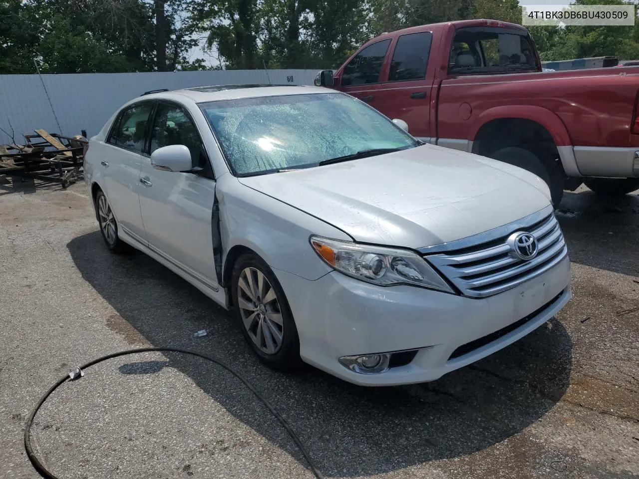 2011 Toyota Avalon Base VIN: 4T1BK3DB6BU430509 Lot: 62437434