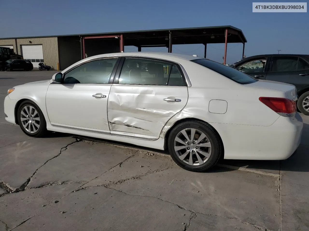 4T1BK3DBXBU398034 2011 Toyota Avalon Base