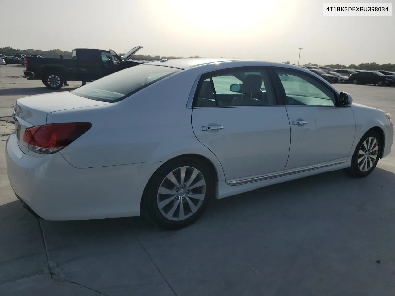 4T1BK3DBXBU398034 2011 Toyota Avalon Base