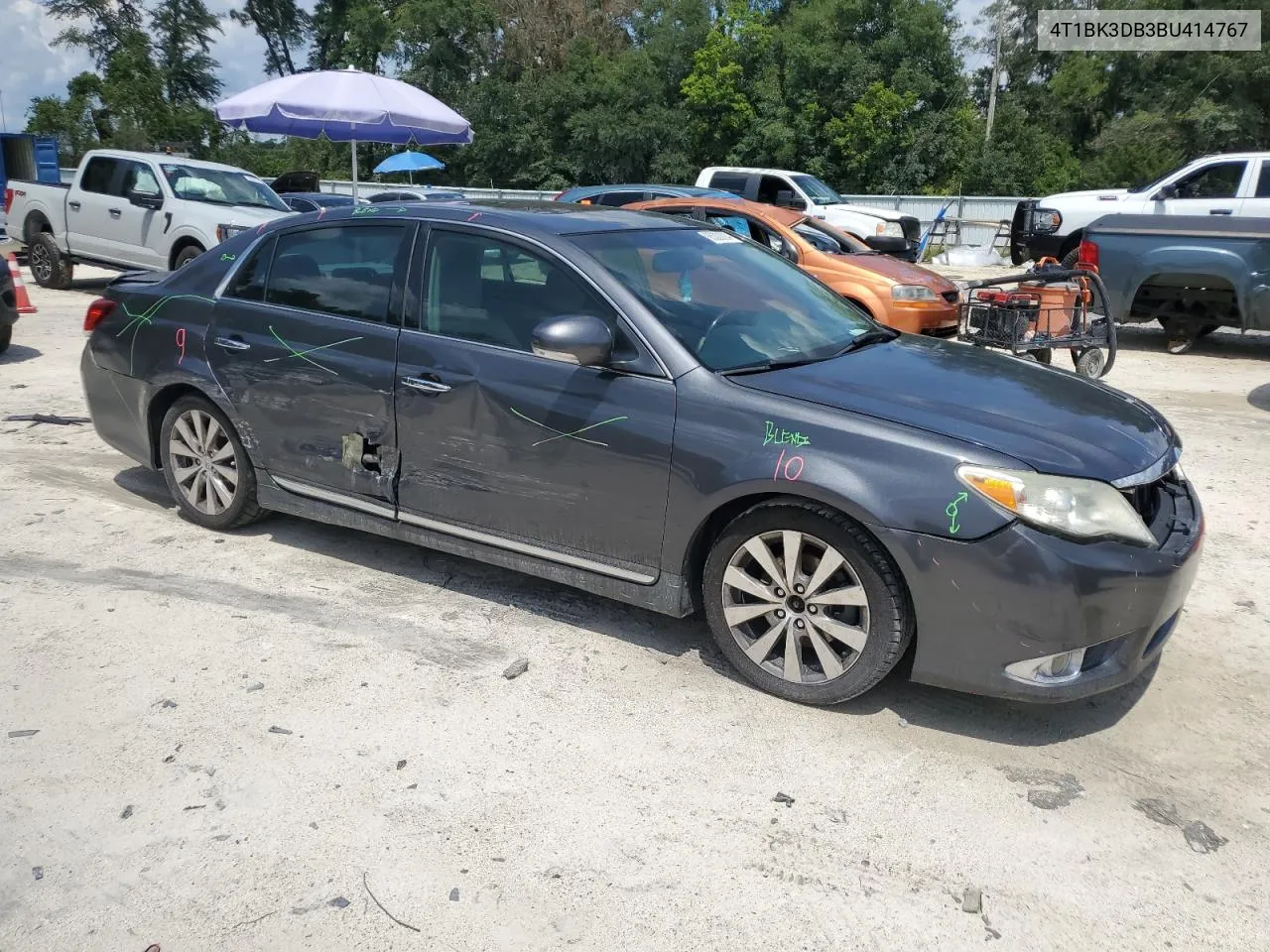 4T1BK3DB3BU414767 2011 Toyota Avalon Base