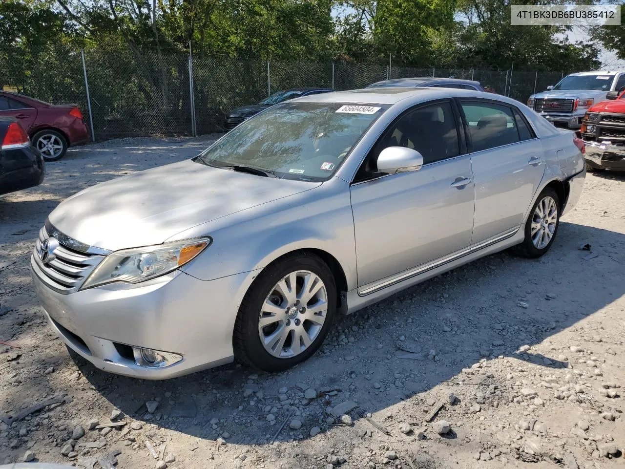 2011 Toyota Avalon Base VIN: 4T1BK3DB6BU385412 Lot: 65604504