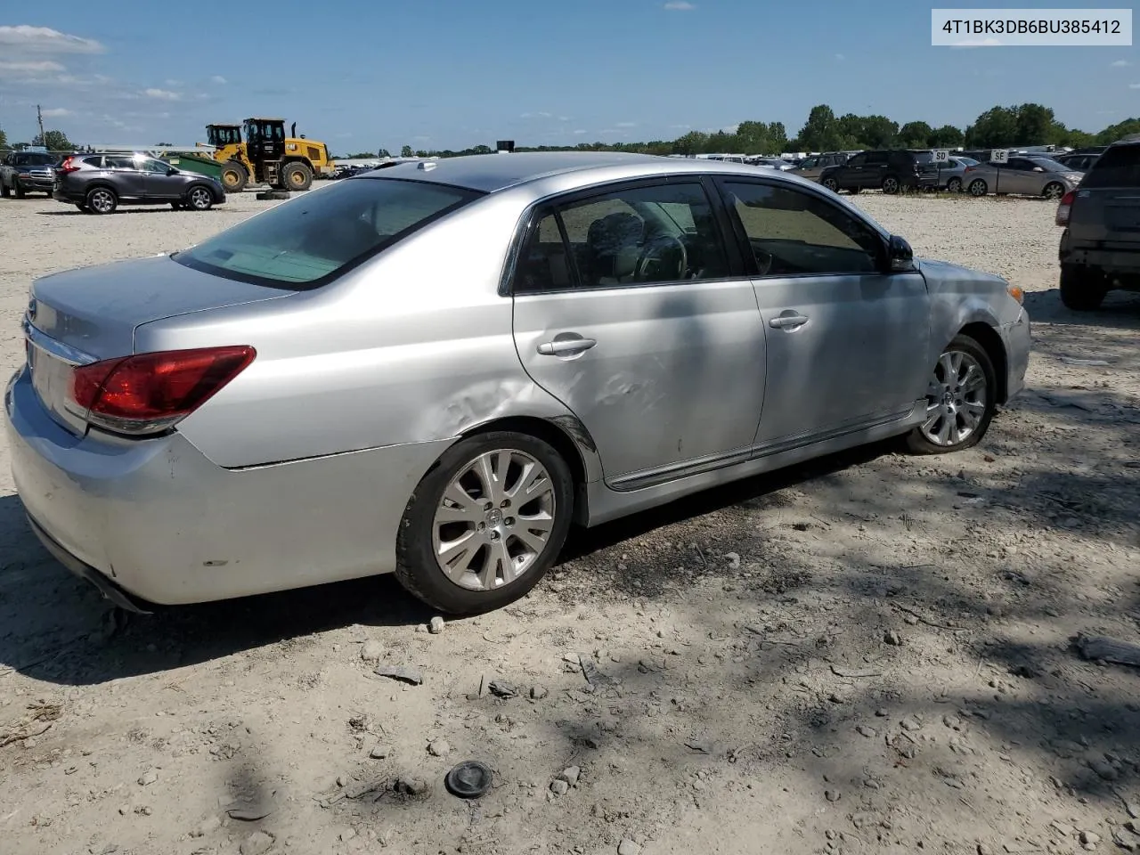 2011 Toyota Avalon Base VIN: 4T1BK3DB6BU385412 Lot: 65604504