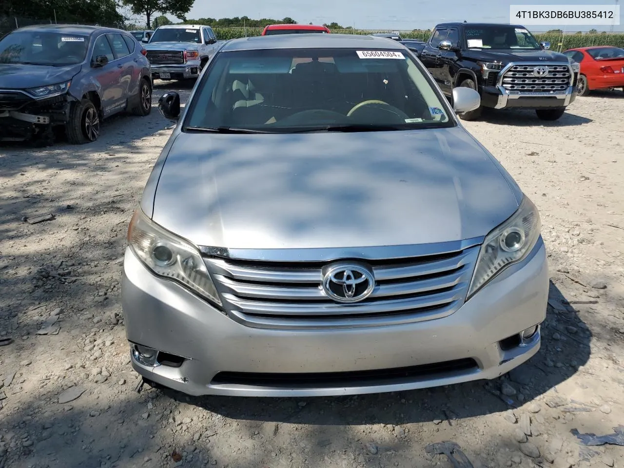 4T1BK3DB6BU385412 2011 Toyota Avalon Base