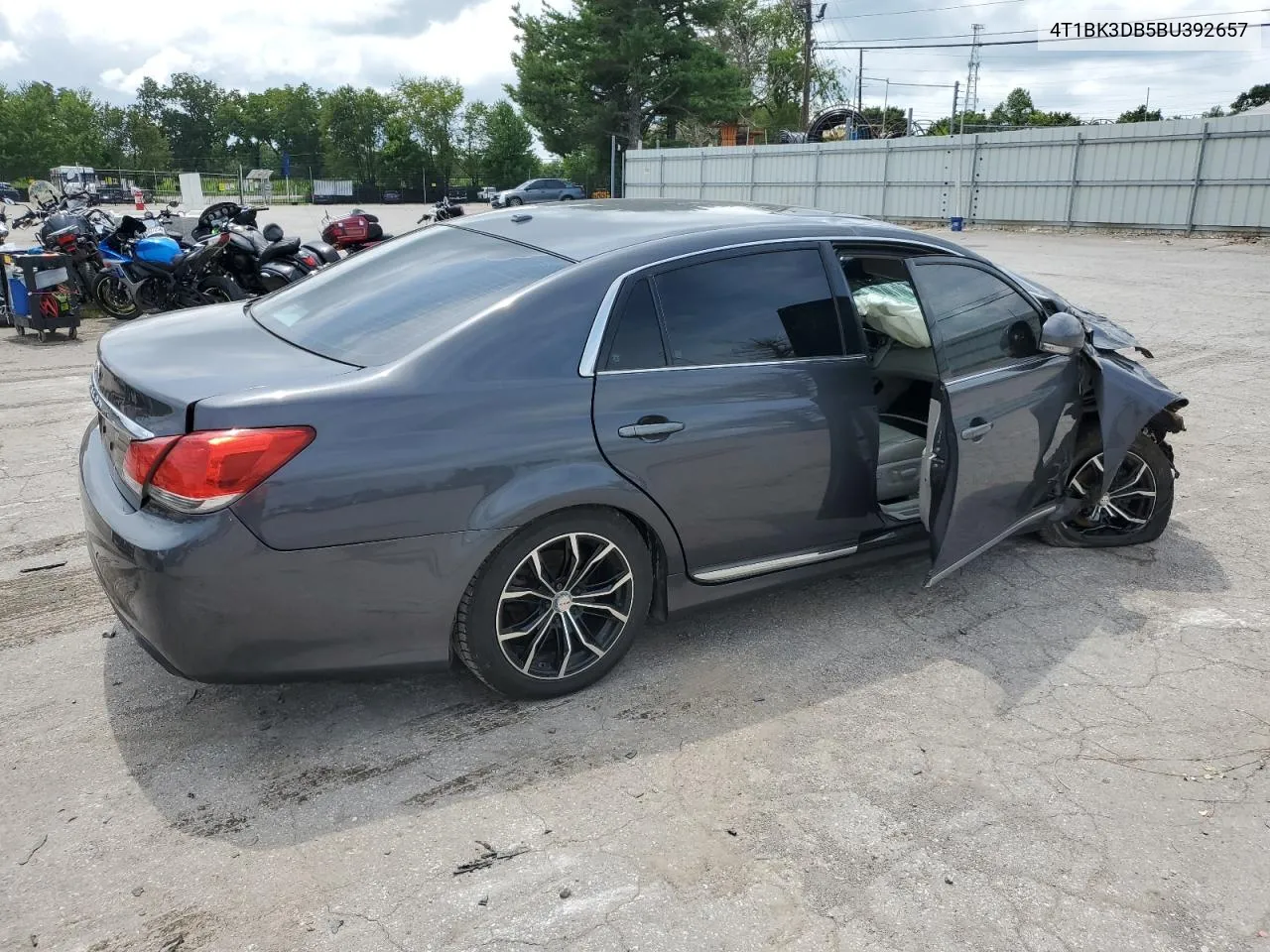 2011 Toyota Avalon Base VIN: 4T1BK3DB5BU392657 Lot: 66662804