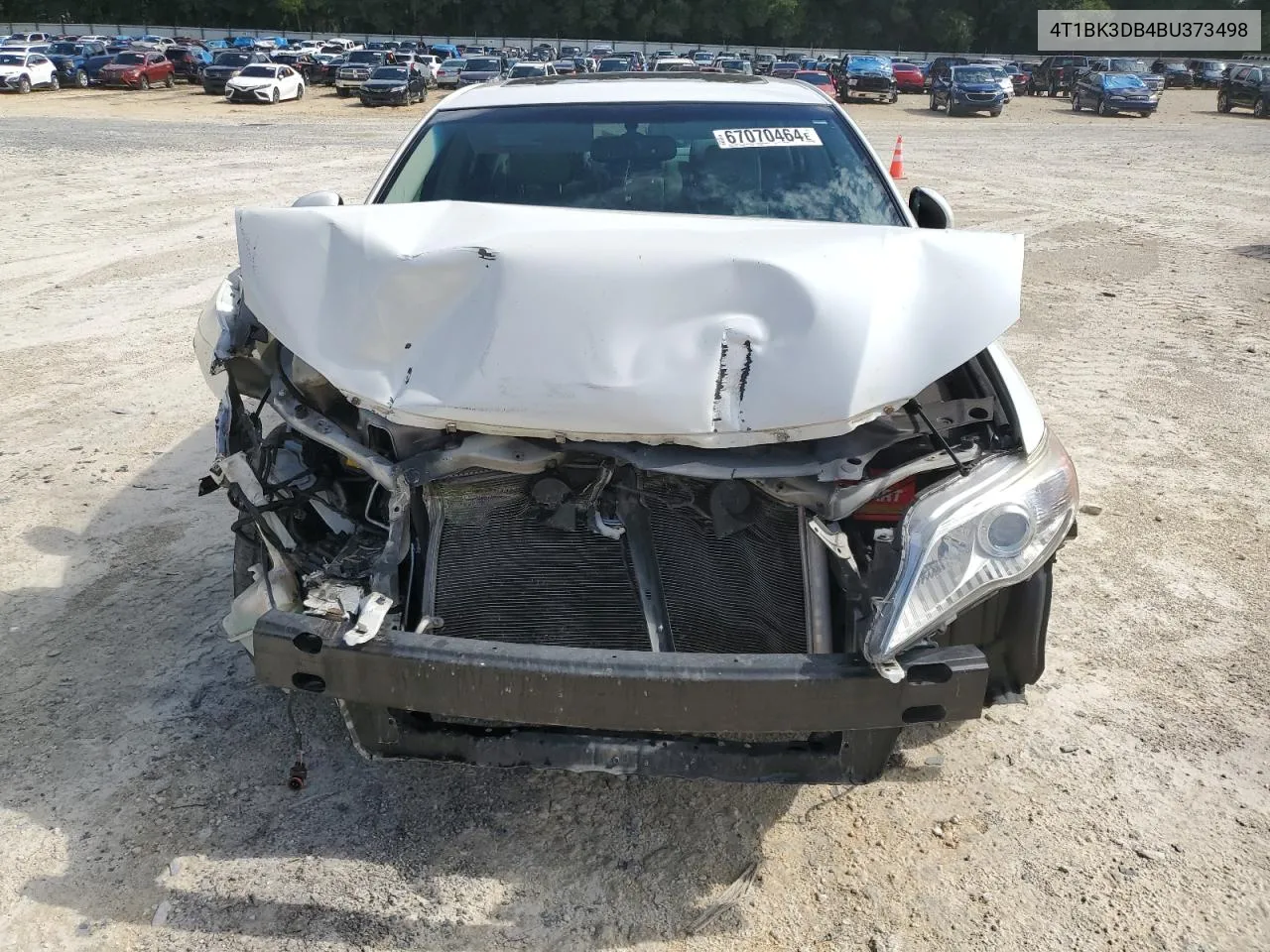 2011 Toyota Avalon Base VIN: 4T1BK3DB4BU373498 Lot: 67070464