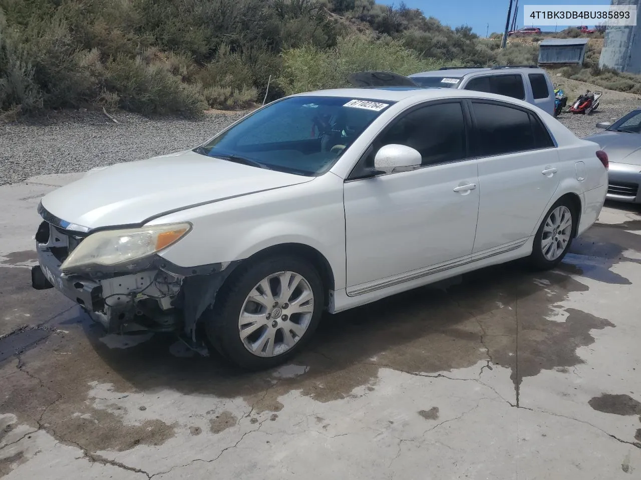 2011 Toyota Avalon Base VIN: 4T1BK3DB4BU385893 Lot: 67102764