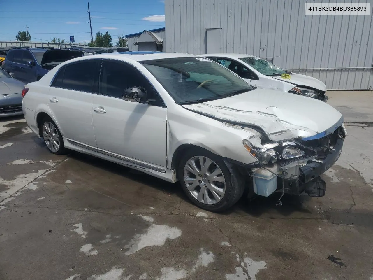 2011 Toyota Avalon Base VIN: 4T1BK3DB4BU385893 Lot: 67102764