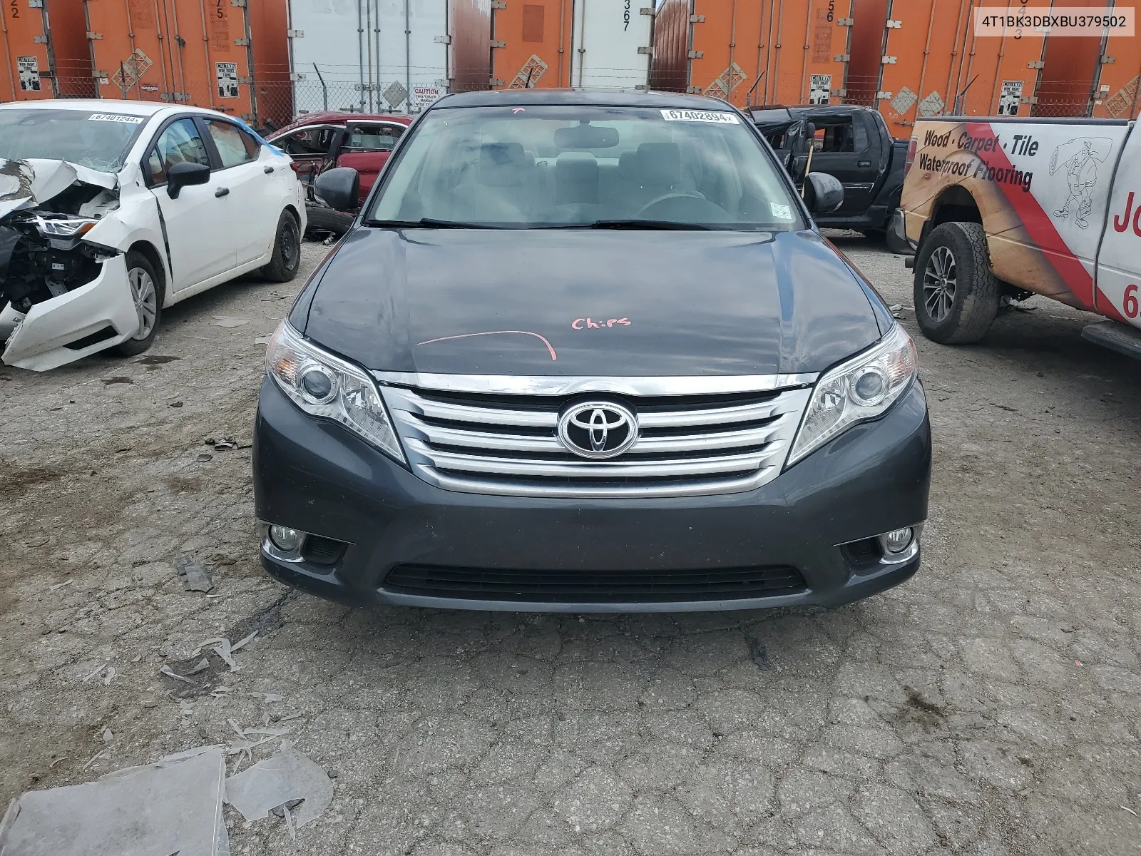 4T1BK3DBXBU379502 2011 Toyota Avalon