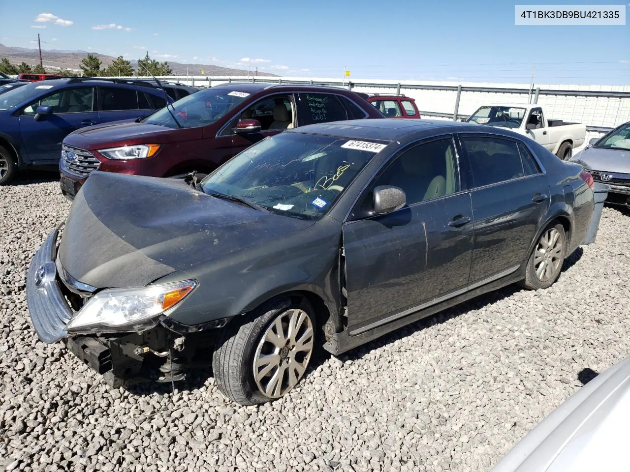 2011 Toyota Avalon Base VIN: 4T1BK3DB9BU421335 Lot: 67415374