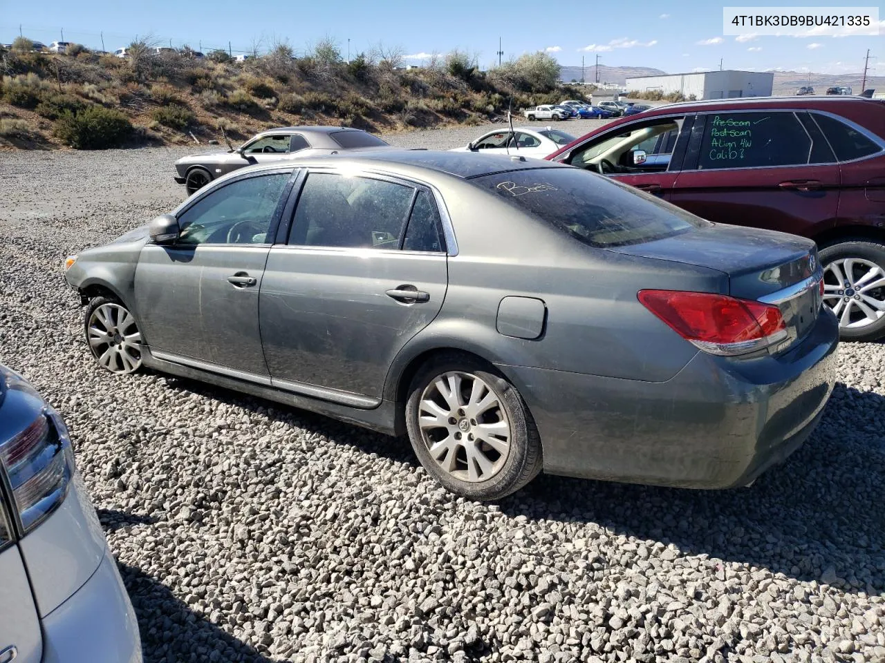 4T1BK3DB9BU421335 2011 Toyota Avalon Base