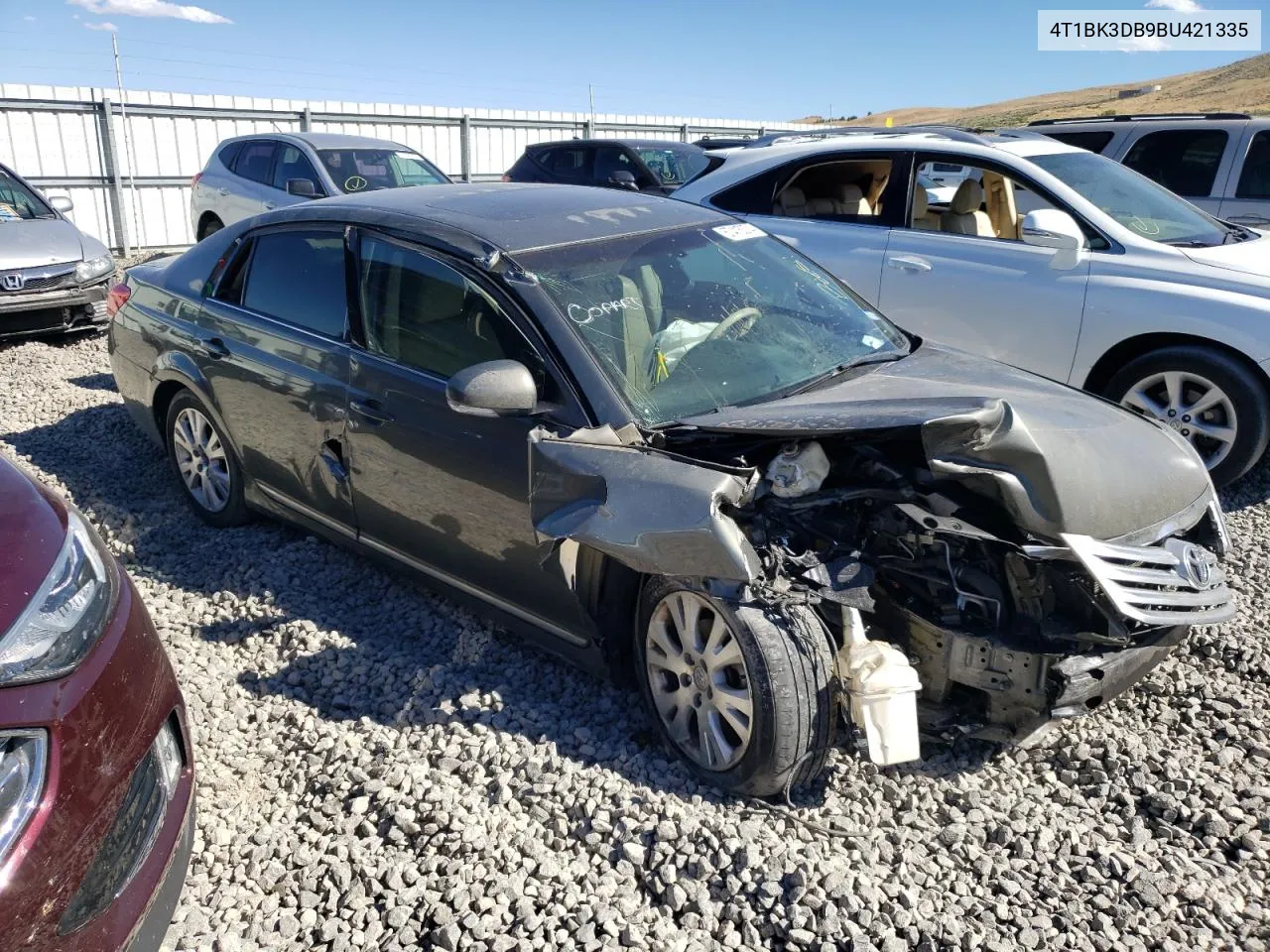 2011 Toyota Avalon Base VIN: 4T1BK3DB9BU421335 Lot: 67415374