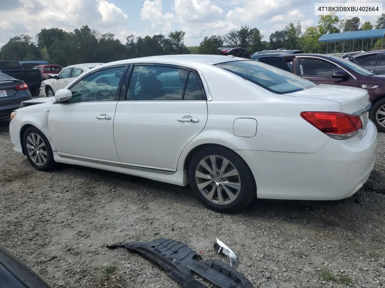 2011 Toyota Avalon Base VIN: 4T1BK3DBXBU402664 Lot: 67510324