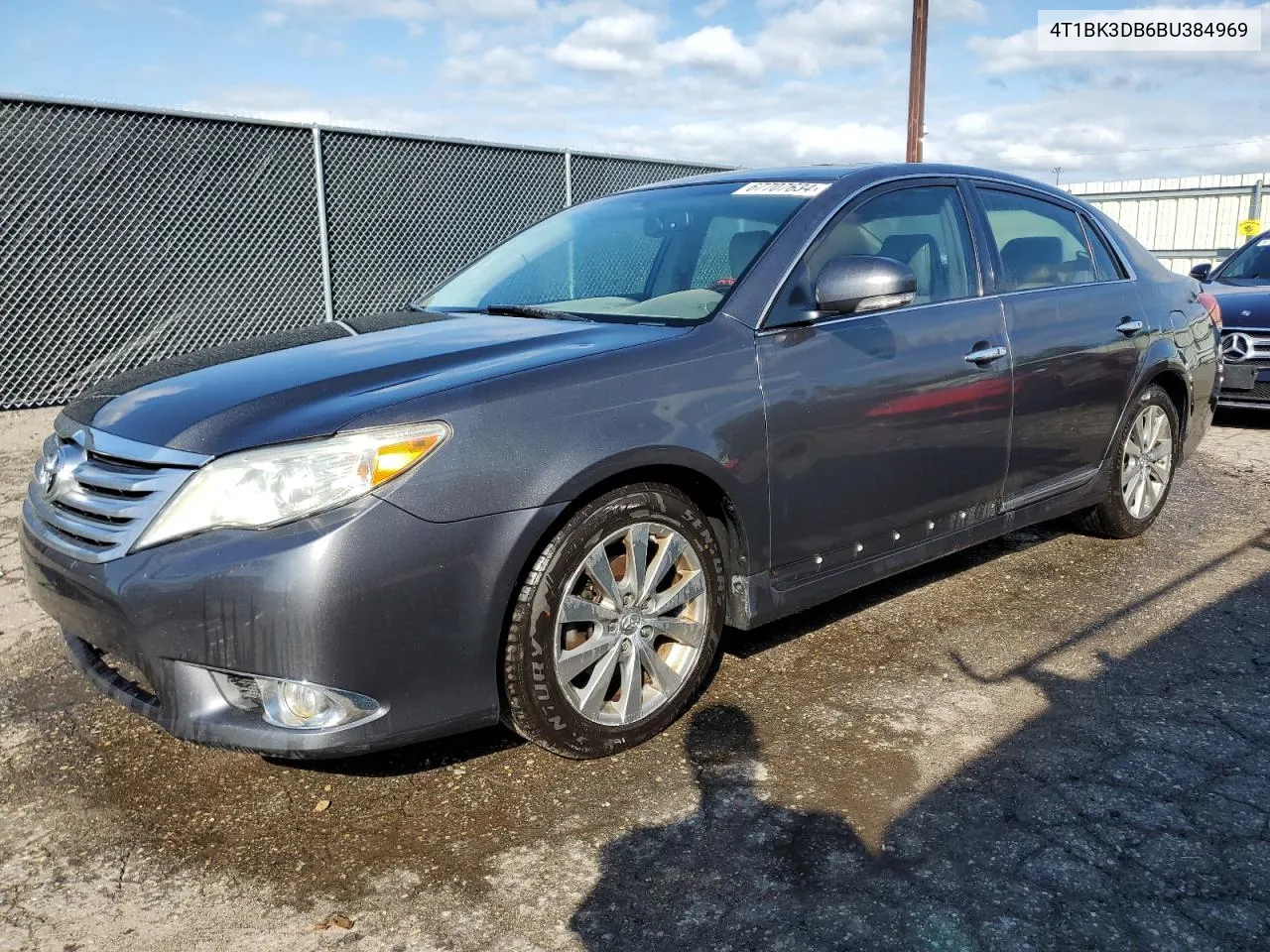 2011 Toyota Avalon Base VIN: 4T1BK3DB6BU384969 Lot: 67707634