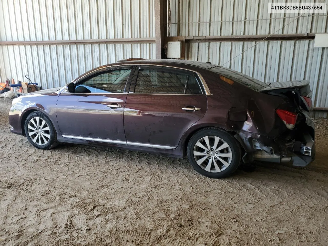 4T1BK3DB6BU437654 2011 Toyota Avalon Base