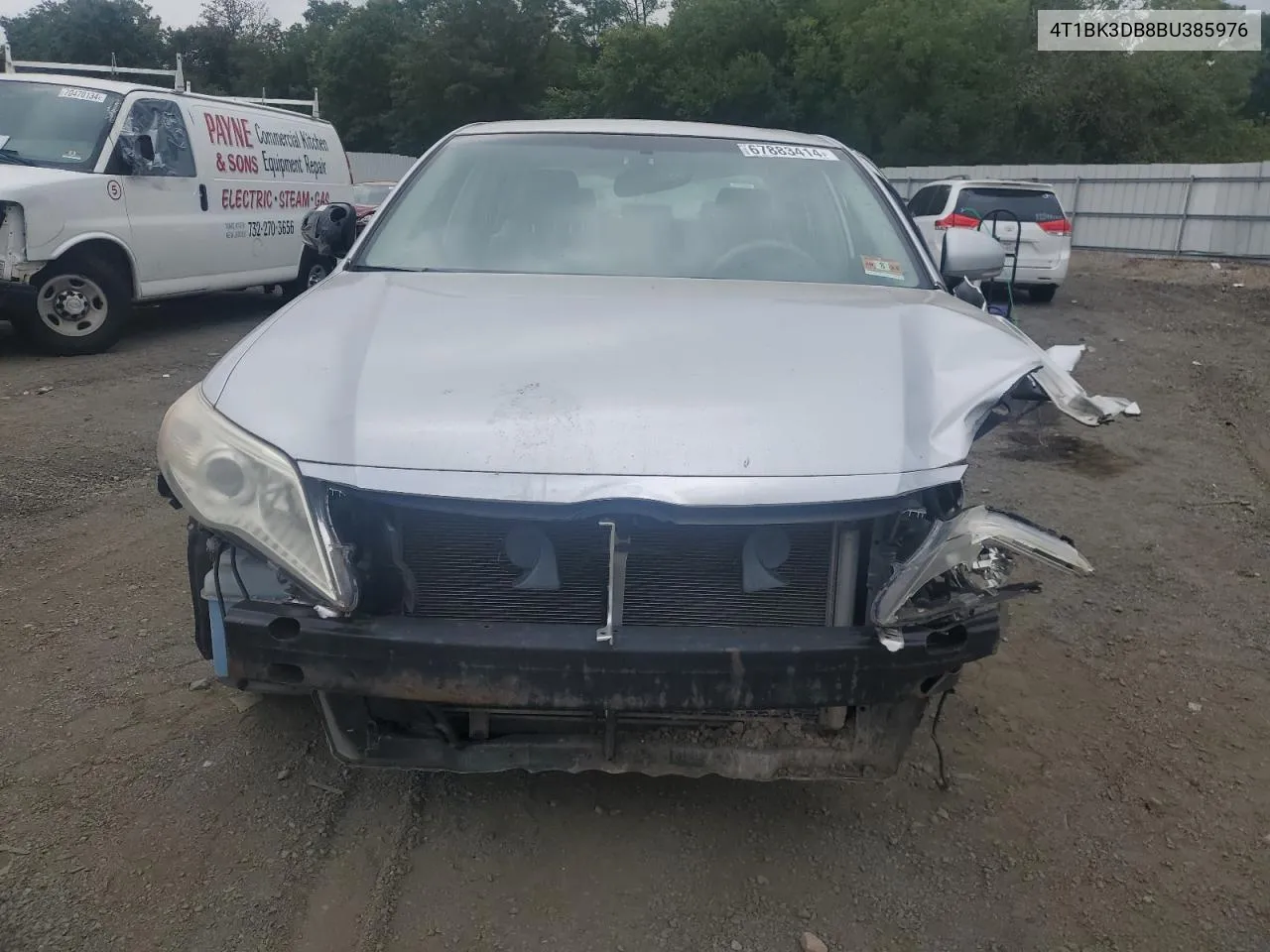 4T1BK3DB8BU385976 2011 Toyota Avalon Base