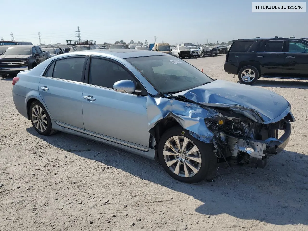 4T1BK3DB9BU425546 2011 Toyota Avalon Base