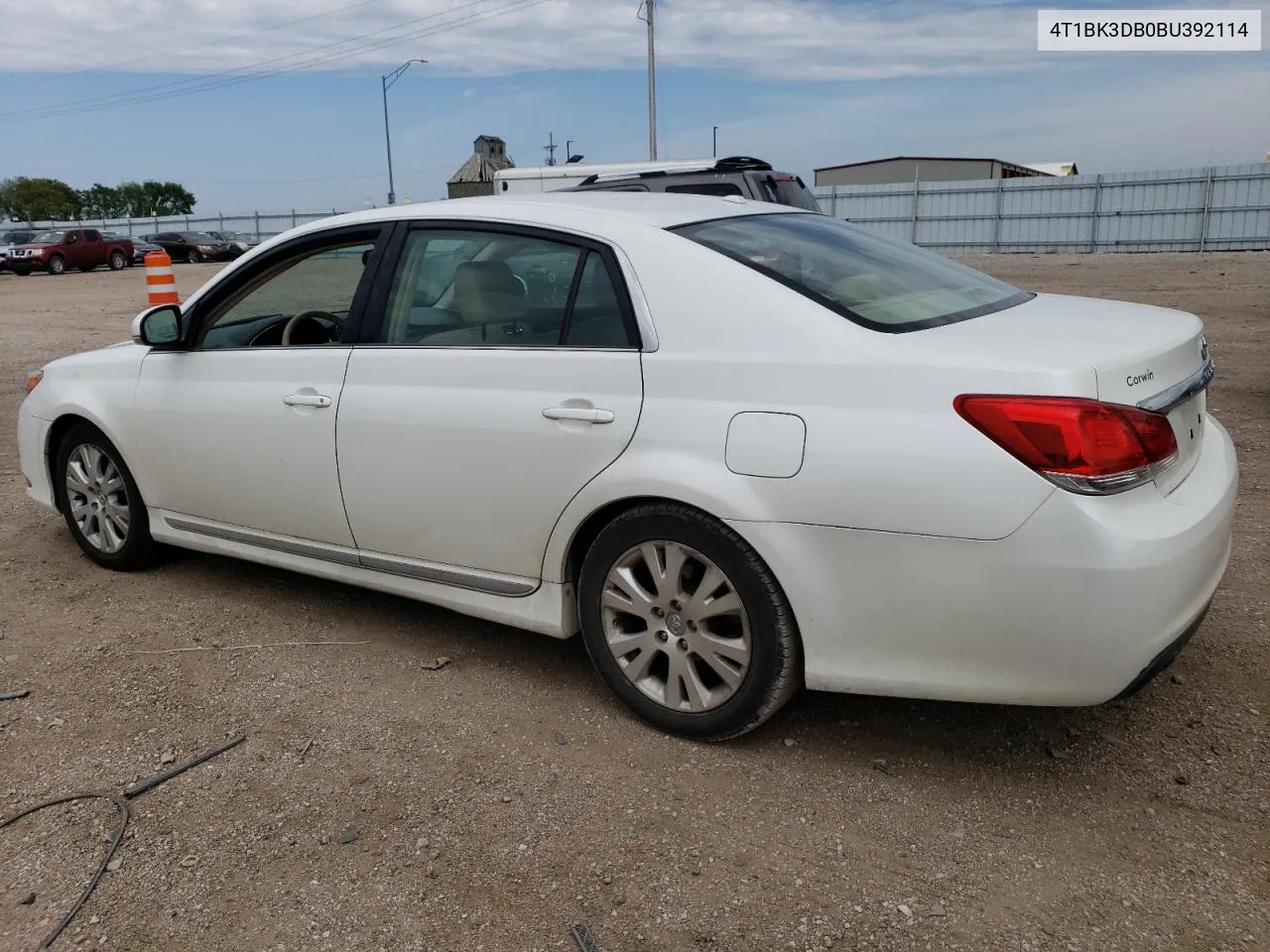 2011 Toyota Avalon Base VIN: 4T1BK3DB0BU392114 Lot: 68247214