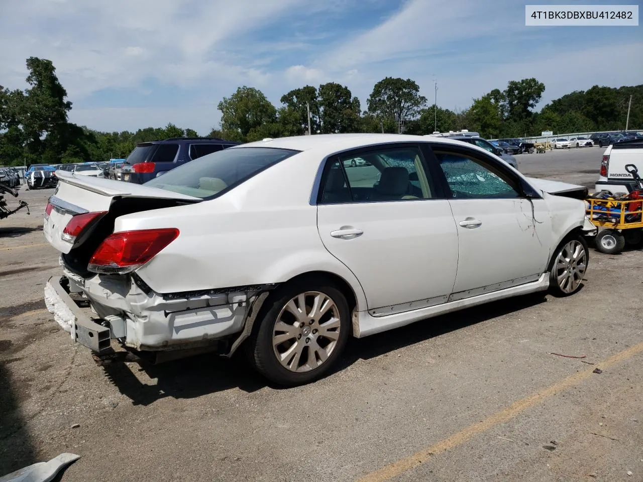 2011 Toyota Avalon Base VIN: 4T1BK3DBXBU412482 Lot: 68763304