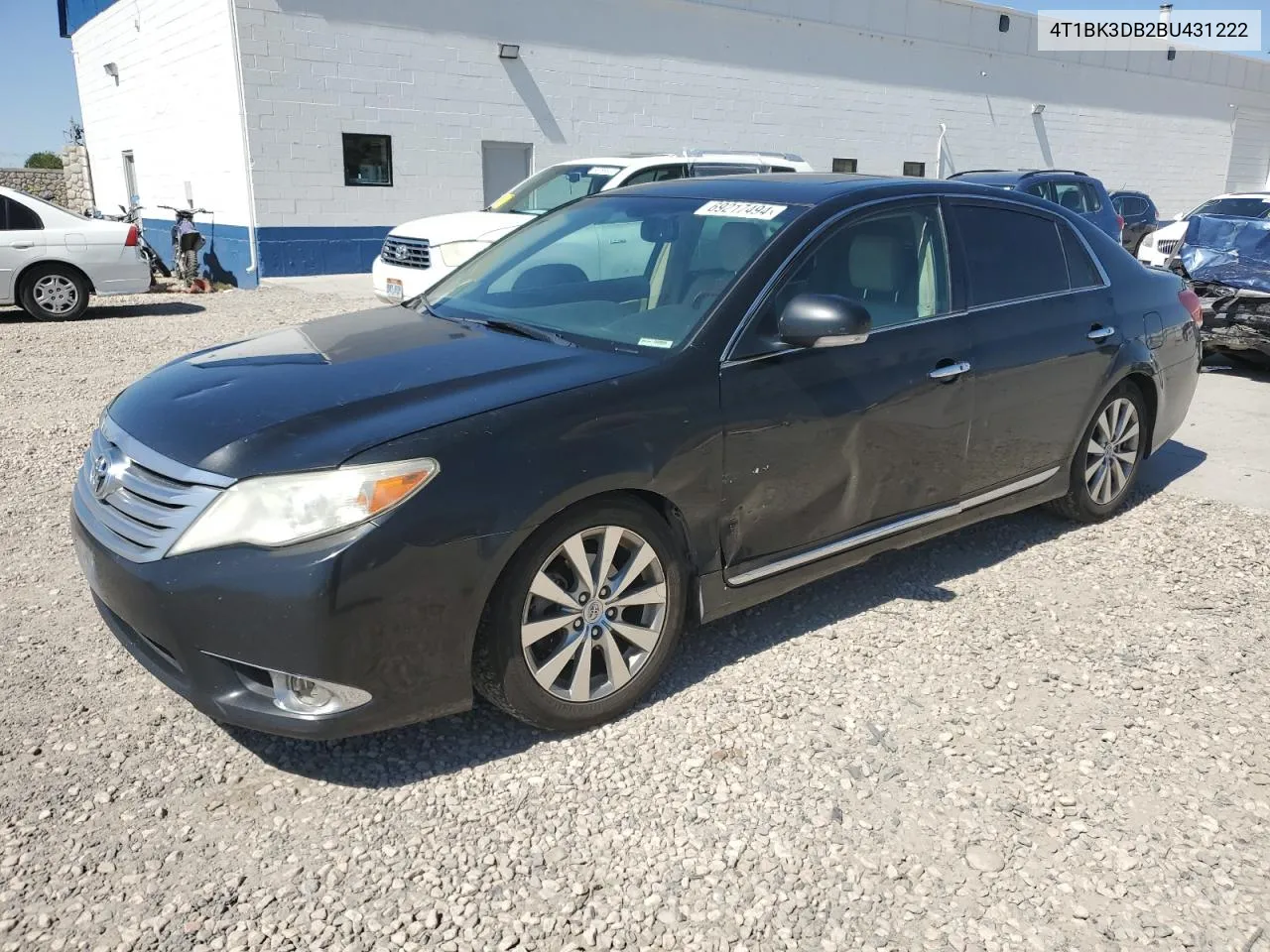 2011 Toyota Avalon Base VIN: 4T1BK3DB2BU431222 Lot: 69217494