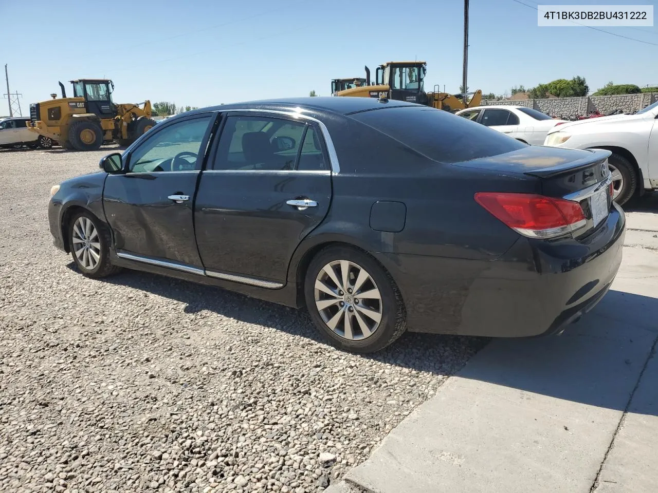 4T1BK3DB2BU431222 2011 Toyota Avalon Base