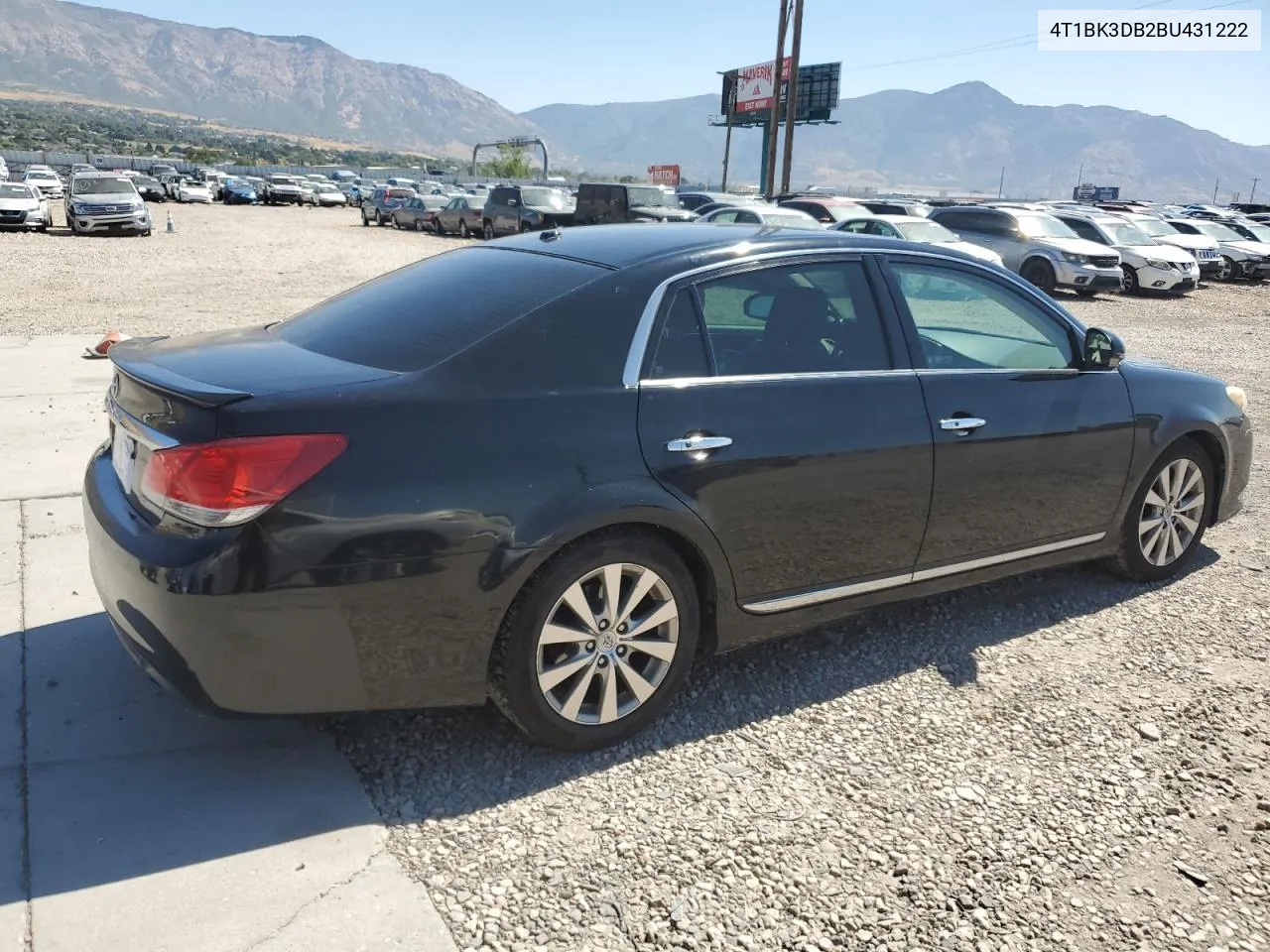 4T1BK3DB2BU431222 2011 Toyota Avalon Base