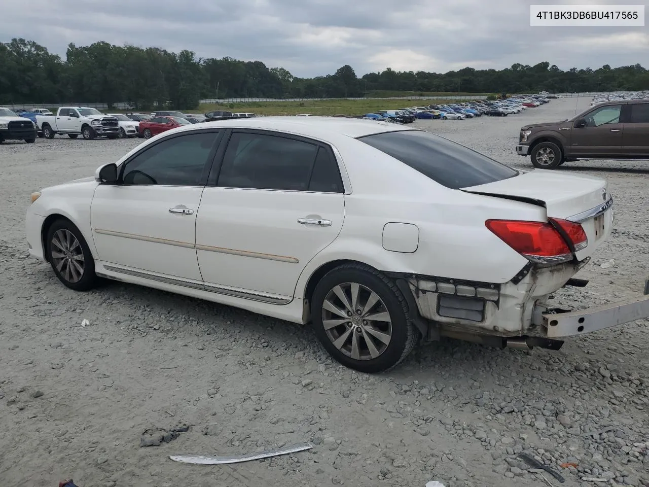 2011 Toyota Avalon Base VIN: 4T1BK3DB6BU417565 Lot: 69237054