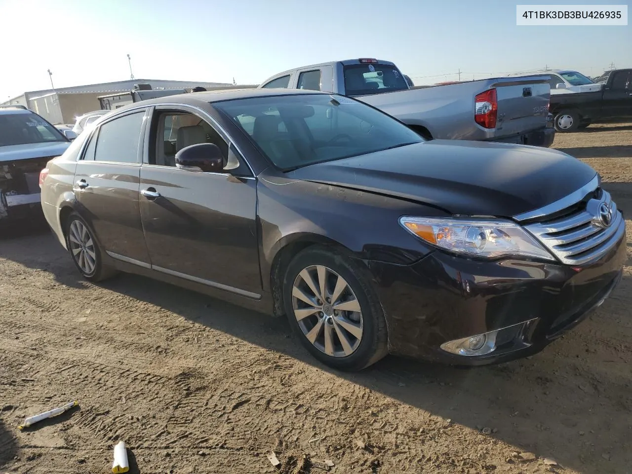 4T1BK3DB3BU426935 2011 Toyota Avalon Base