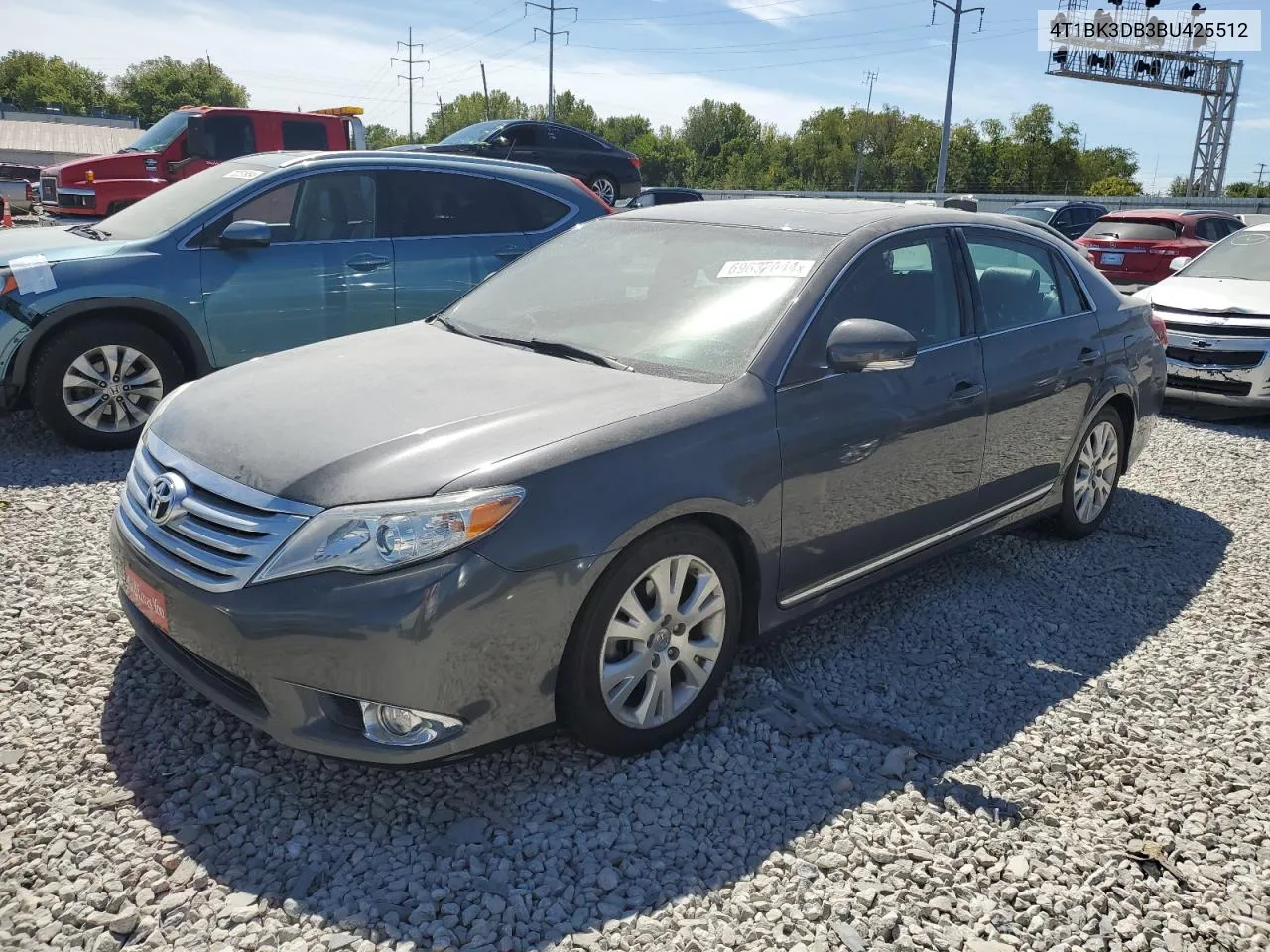 4T1BK3DB3BU425512 2011 Toyota Avalon Base