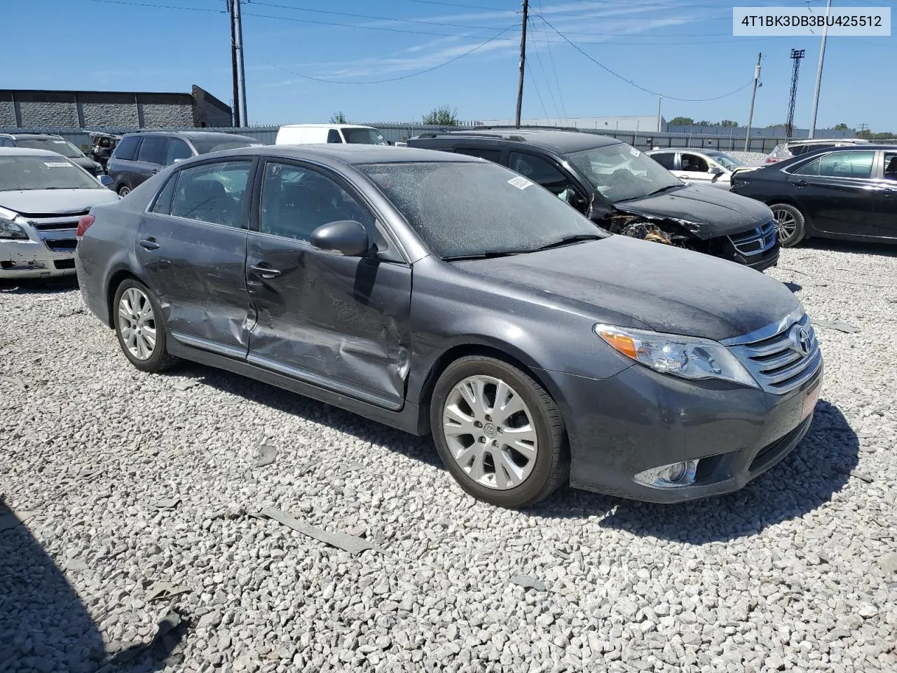 4T1BK3DB3BU425512 2011 Toyota Avalon Base