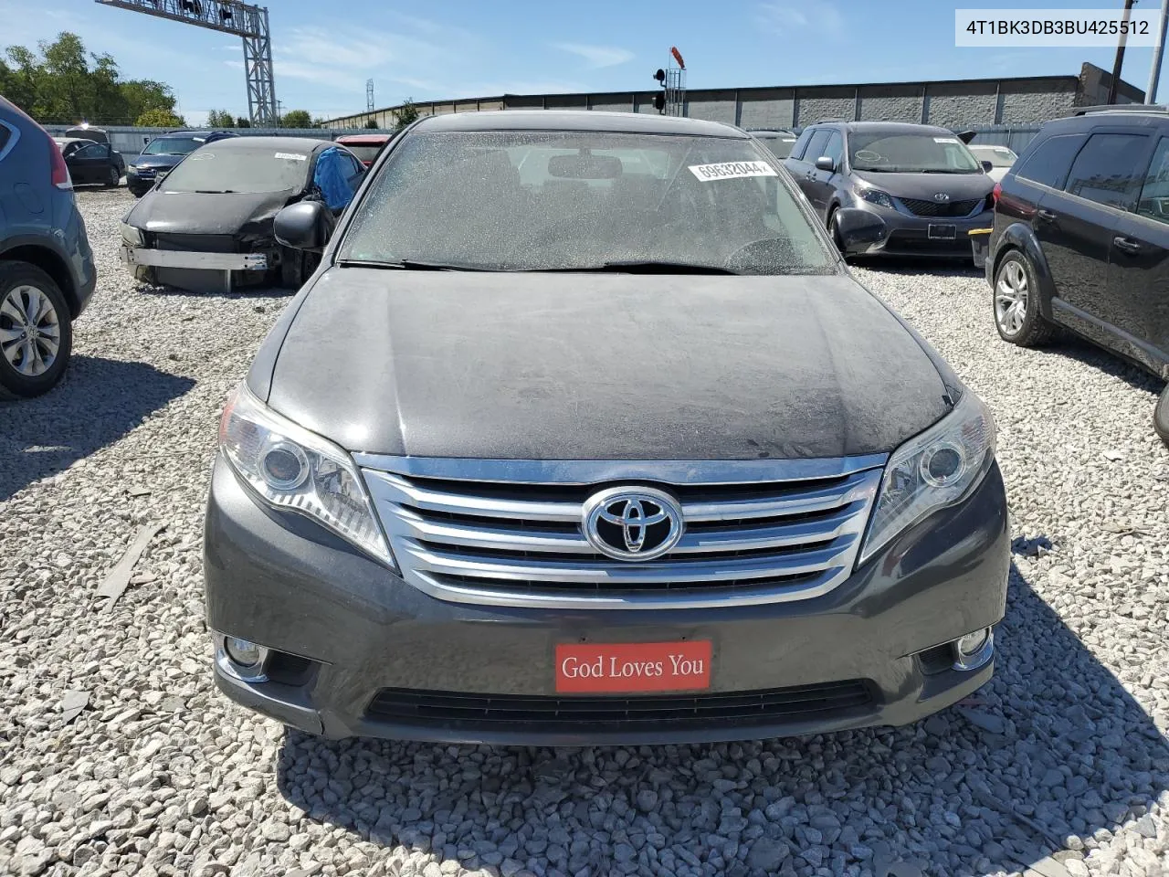 4T1BK3DB3BU425512 2011 Toyota Avalon Base