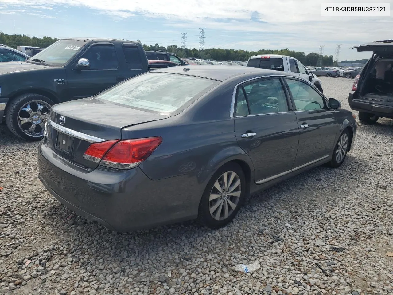 4T1BK3DB5BU387121 2011 Toyota Avalon Base