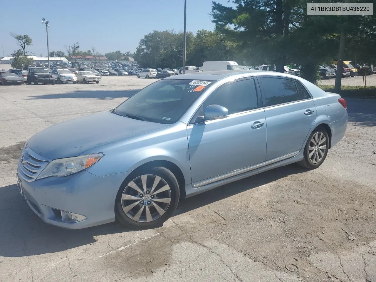 4T1BK3DB1BU436220 2011 Toyota Avalon Base