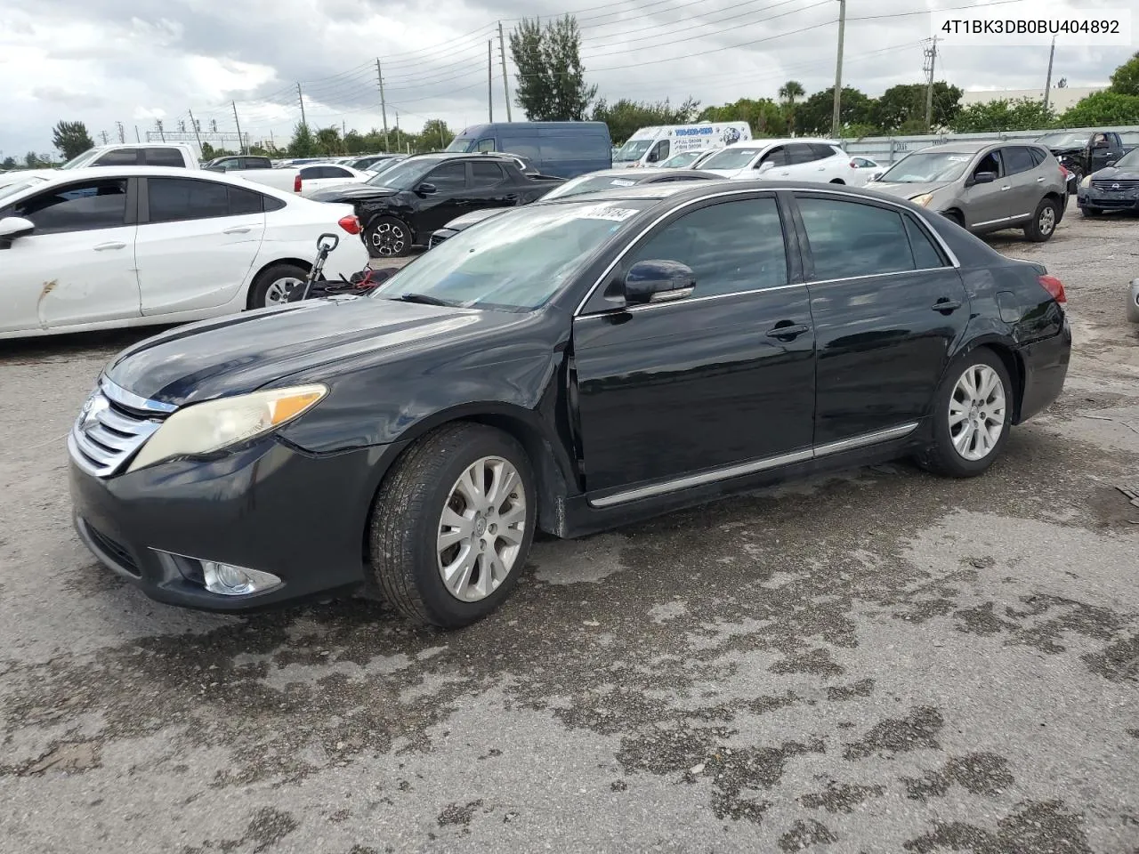 4T1BK3DB0BU404892 2011 Toyota Avalon Base