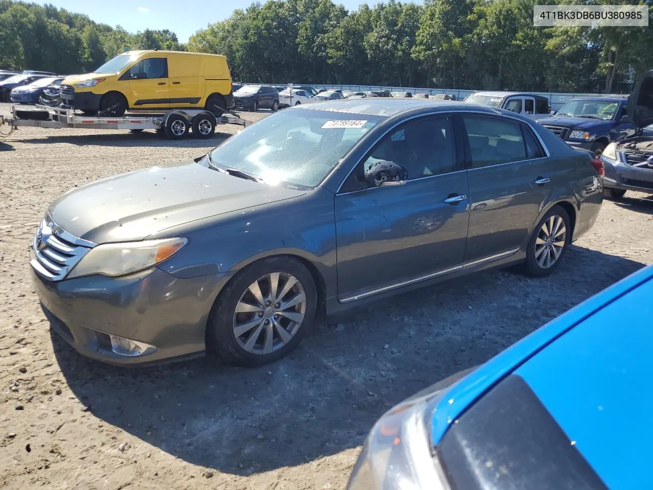 2011 Toyota Avalon Base VIN: 4T1BK3DB6BU380985 Lot: 70789164