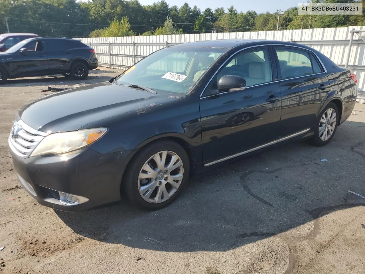 2011 Toyota Avalon Base VIN: 4T1BK3DB6BU403231 Lot: 71197304