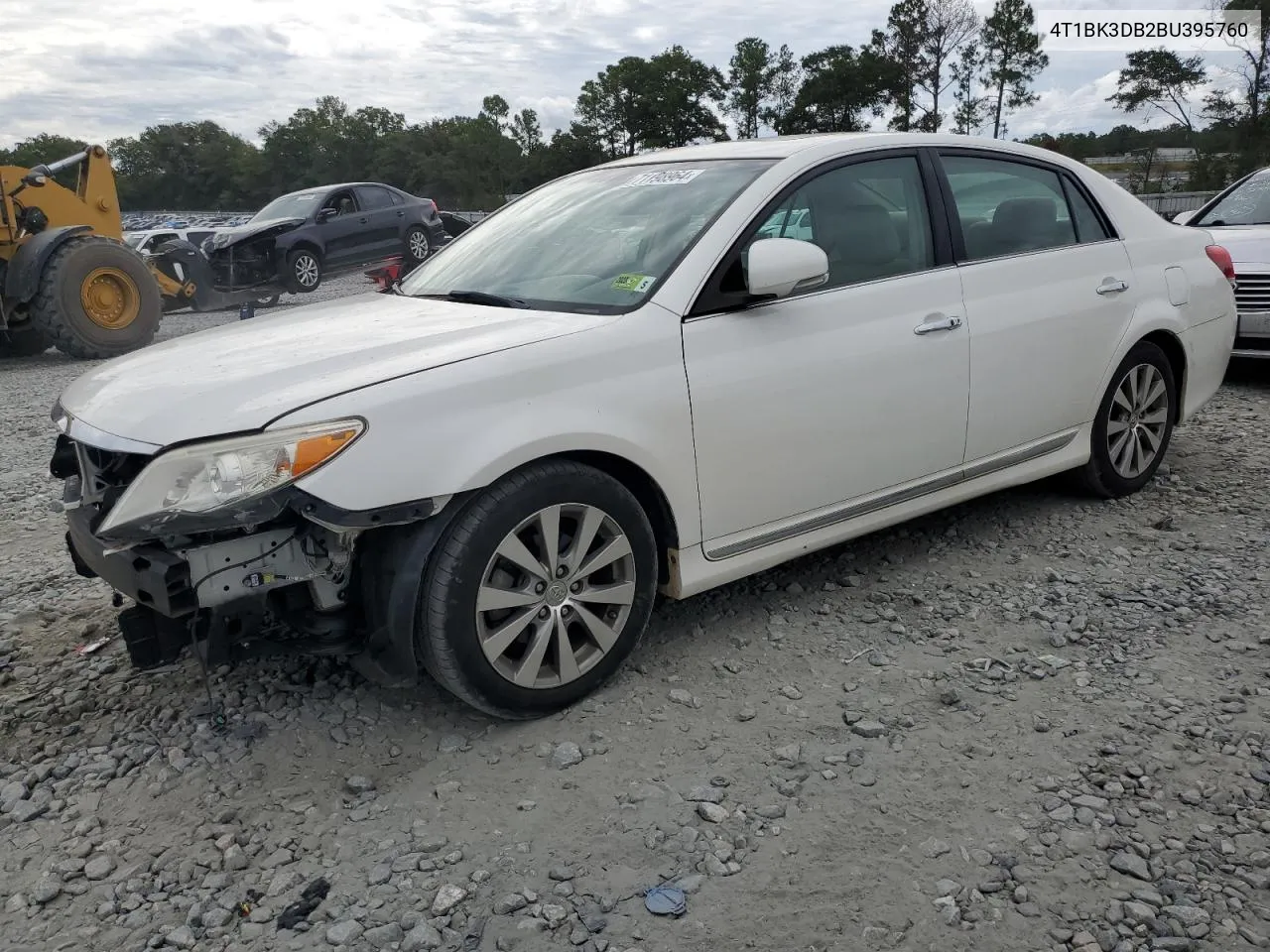 4T1BK3DB2BU395760 2011 Toyota Avalon Base