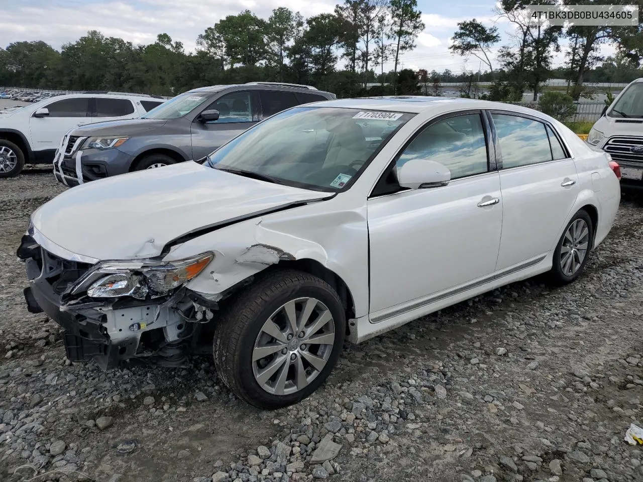 2011 Toyota Avalon Base VIN: 4T1BK3DB0BU434605 Lot: 71703904