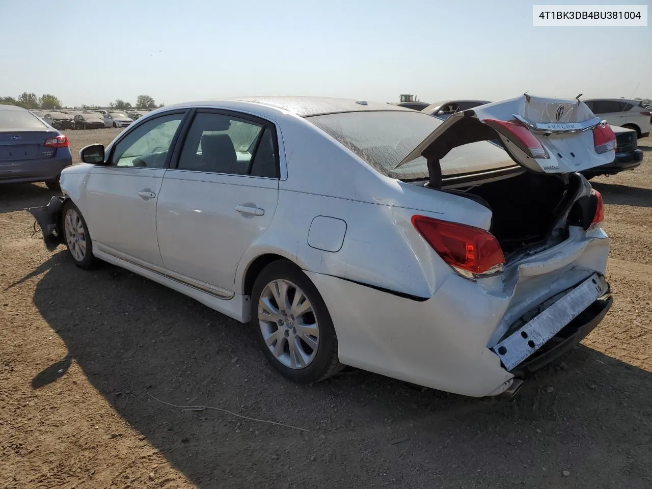 2011 Toyota Avalon Base VIN: 4T1BK3DB4BU381004 Lot: 71952034