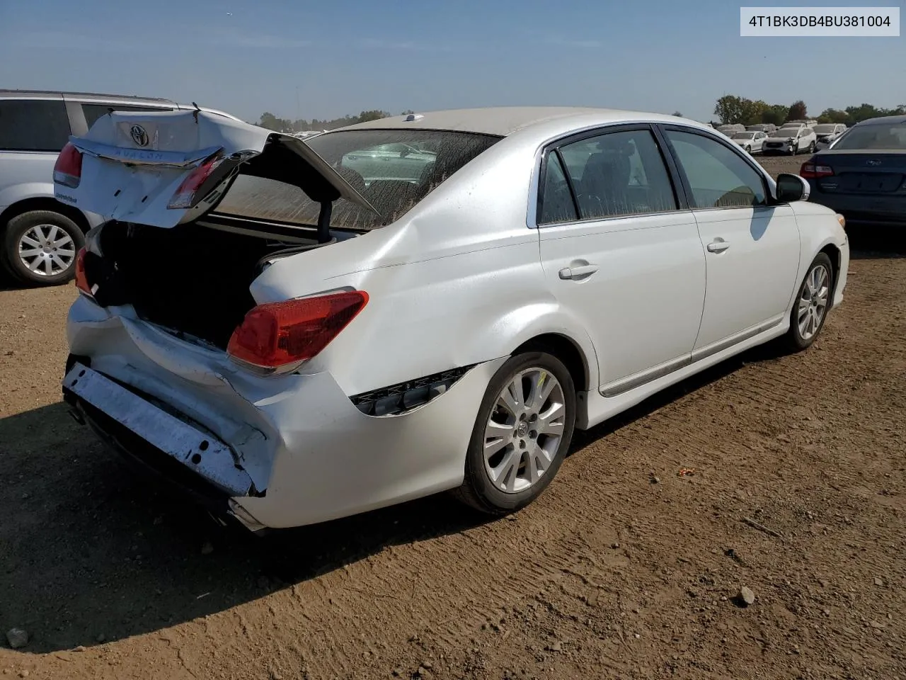 2011 Toyota Avalon Base VIN: 4T1BK3DB4BU381004 Lot: 71952034