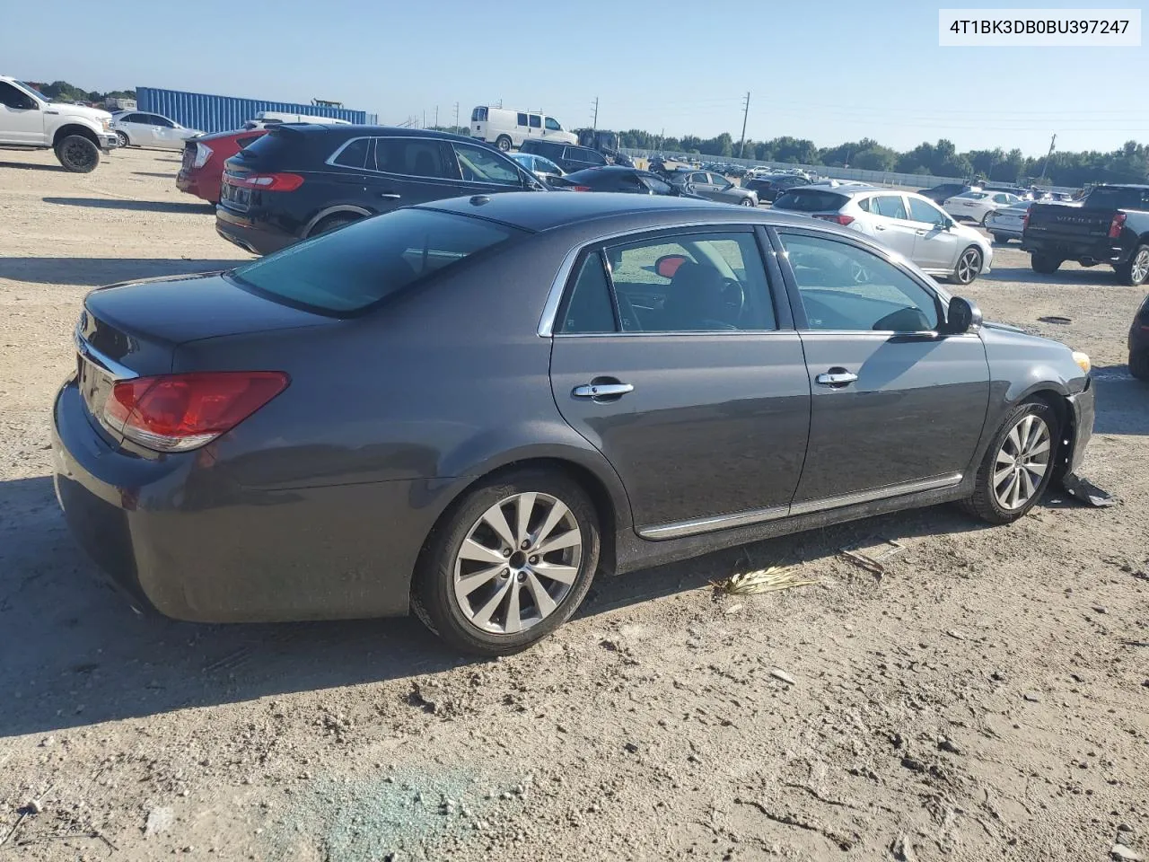 2011 Toyota Avalon Base VIN: 4T1BK3DB0BU397247 Lot: 72008894