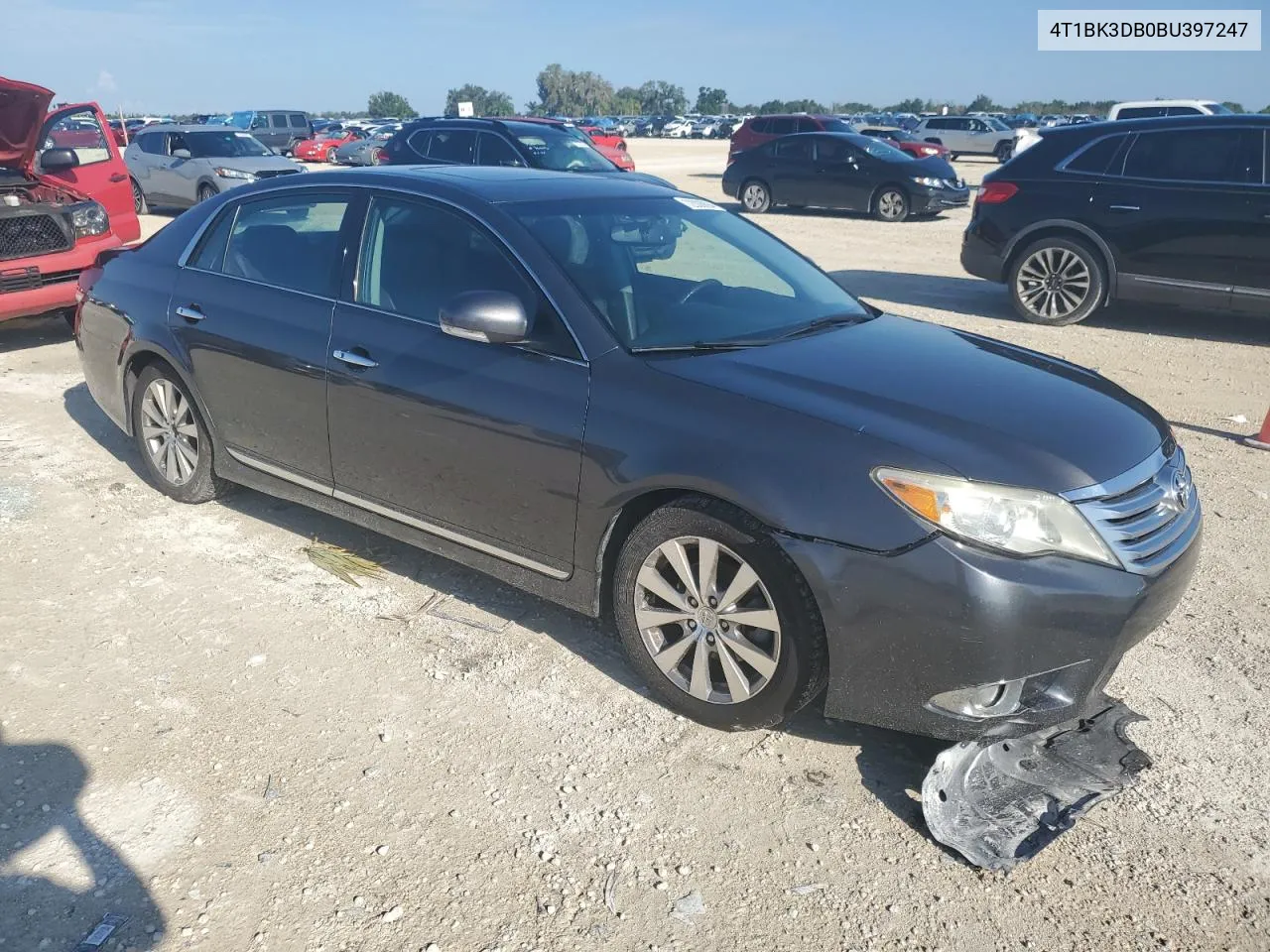 2011 Toyota Avalon Base VIN: 4T1BK3DB0BU397247 Lot: 72008894