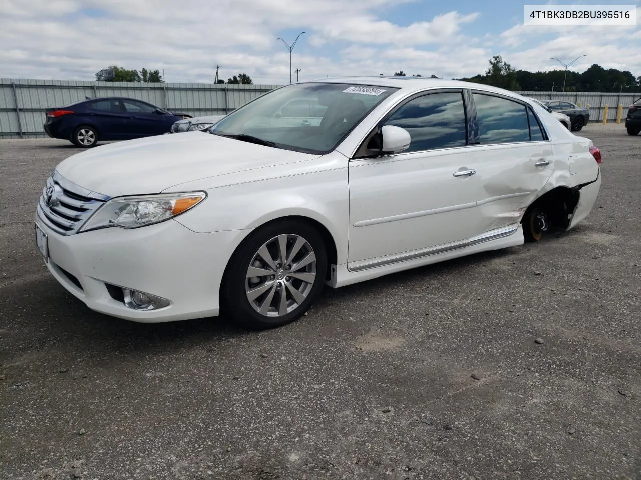 2011 Toyota Avalon Base VIN: 4T1BK3DB2BU395516 Lot: 72038094