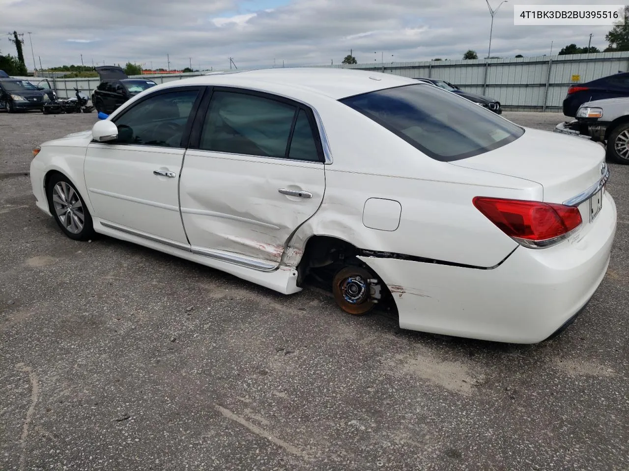 2011 Toyota Avalon Base VIN: 4T1BK3DB2BU395516 Lot: 72038094