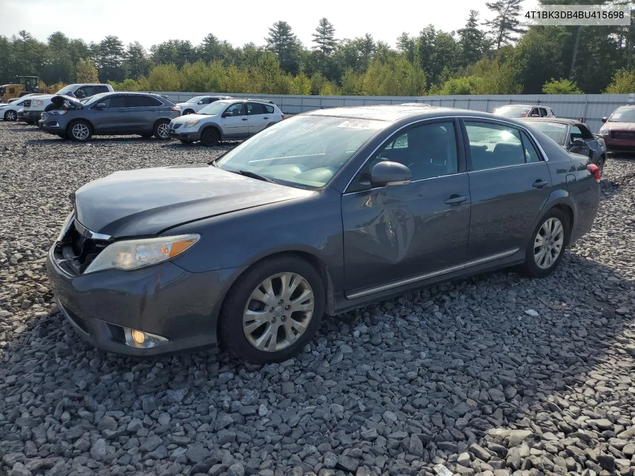 2011 Toyota Avalon Base VIN: 4T1BK3DB4BU415698 Lot: 72167104