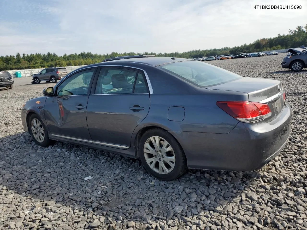 2011 Toyota Avalon Base VIN: 4T1BK3DB4BU415698 Lot: 72167104